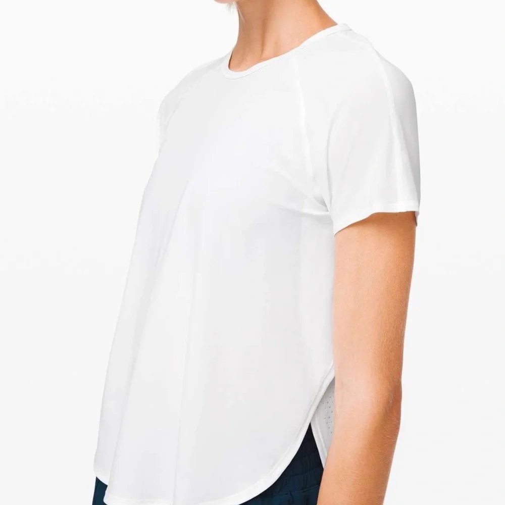 Lululemon Strong Rays Short Sleeve white size 4 - Picture 4 of 11